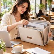 DOMERLYHOME™ CarryFile Portable Document Case