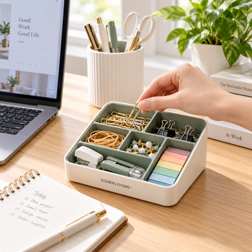 DOMERLYHOME™ ClipNest Small Supply Organizer