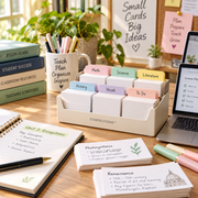 DOMERLYHOME™ IdeaIndex Card Organizer Set