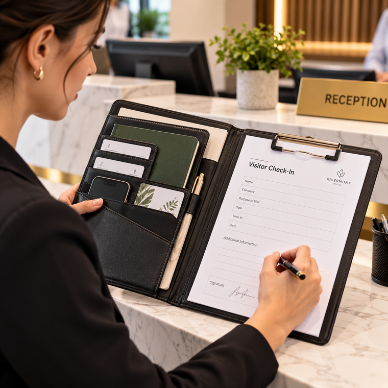 DOMERLYHOME™ SignPoint Professional Clipboard Portfolio