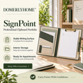 DOMERLYHOME™ SignPoint Professional Clipboard Portfolio