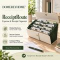 DOMERLYHOME™ ReceiptRoute Expense & Receipt Organizer